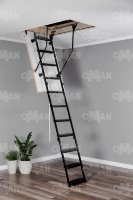 Чердачная лестница Oman Metal T3 60x120 см h-2,8m