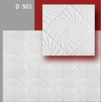 Плитка потолочная инжекционная Stella Декор ЕК D 503 500х500 (упак. 28 шт = 7м²)